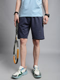 Prisma | Milano Bermudas-Blue Melange Athleisure