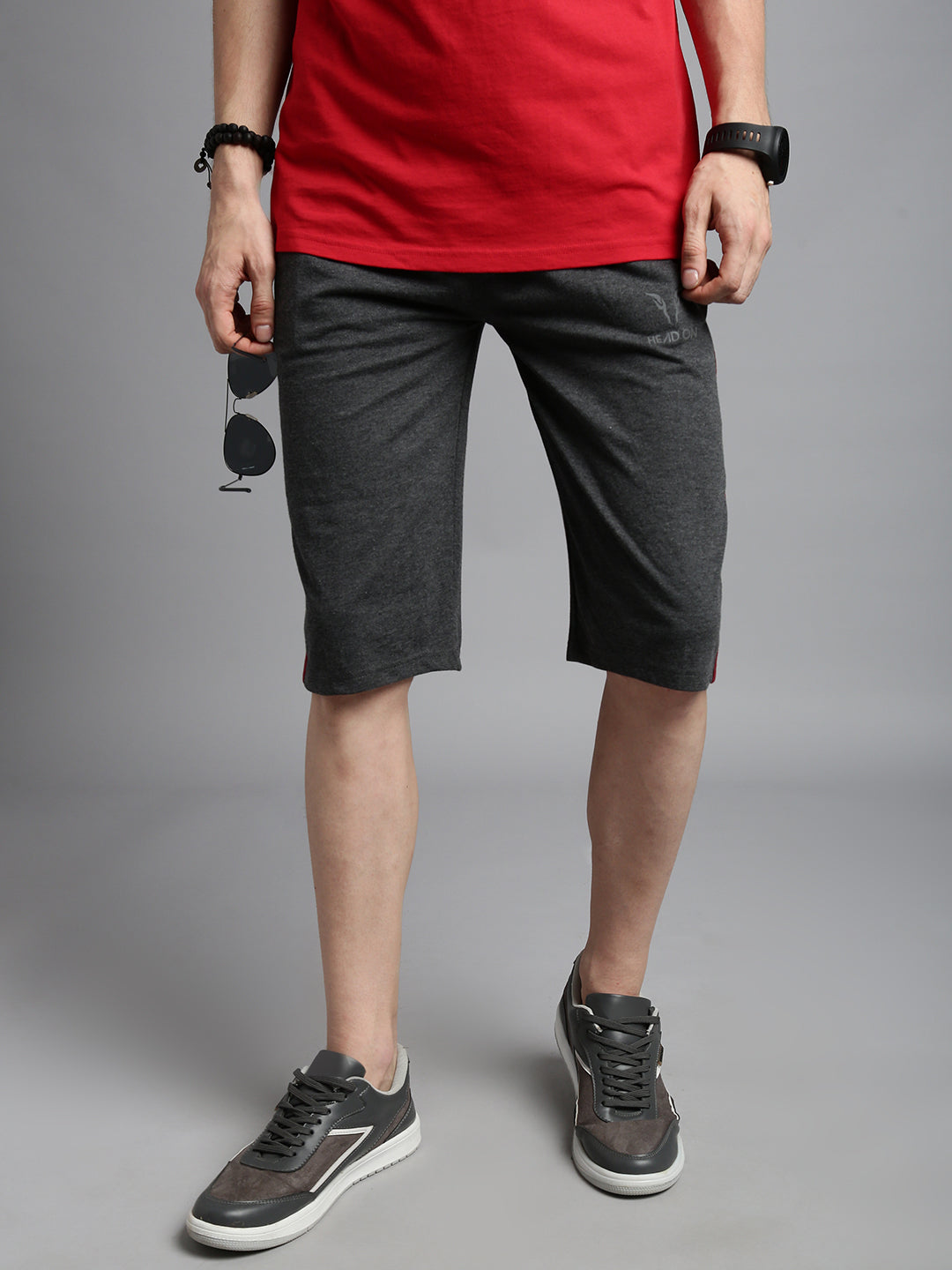 Prisma | Capri-Charcoal Melange Athleisure