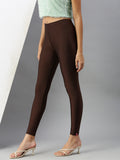 Prisma | Shimmer Leggings-Brown Leggings