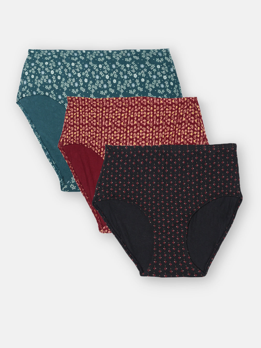 Prisma | High Waist (IE-Invisible Elastic) (PO3)-Combo-5 Lingerie
