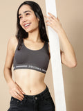 Prisma | Sporty(Moulded Sports Bra)-Slate Lingerie