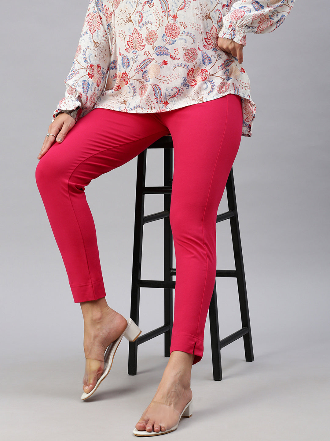 Prisma | Knitted Kurti Pant-Strawberry Fashion Wears