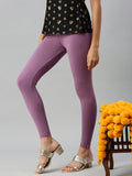 Prisma | Ankle Leggings-Dusty Purple Leggings