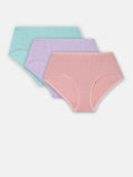 Prisma | High Waist Panty(OE-Outer Elastic) (PO3)-Combo-1 Lingerie