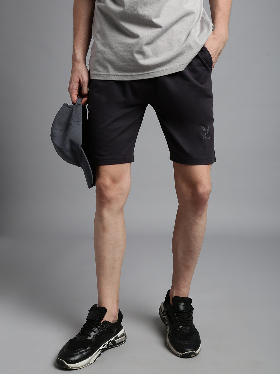 Prisma | Milano Bermudas-Steel Grey Athleisure