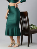 Prisma | Saree Shaper-Bottle Green Inner Wear