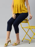 Prisma | Leggings capri-Navy Leggings