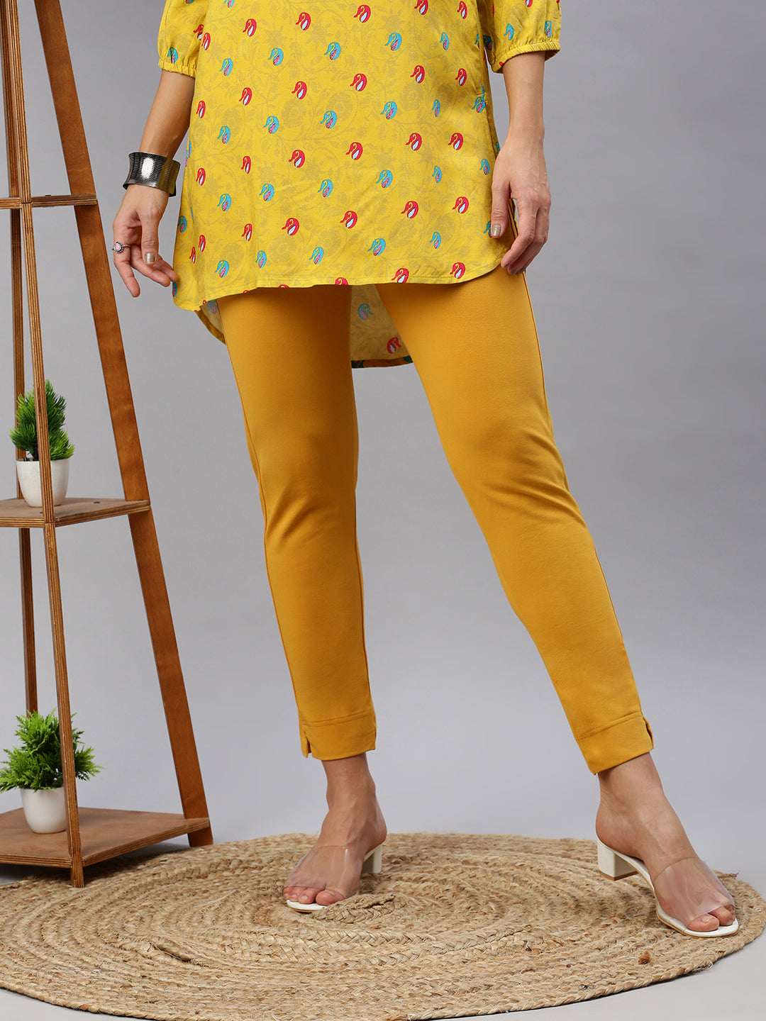 Prisma | Knitted Kurti Pant-Mango Fashion Wears