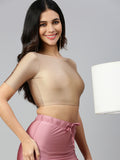 Prisma | Blouse Regular Sleeve-Nude Blouse