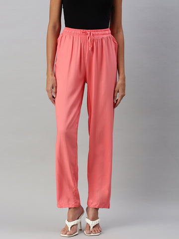 Casual Pant-Peach