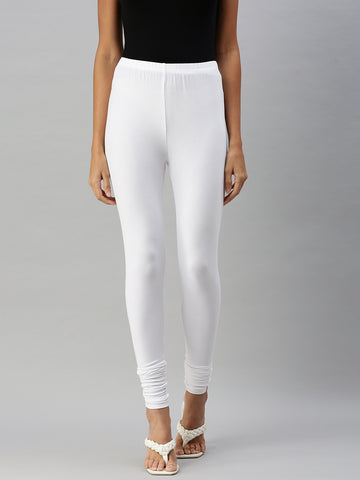 Churidar Leggings-White