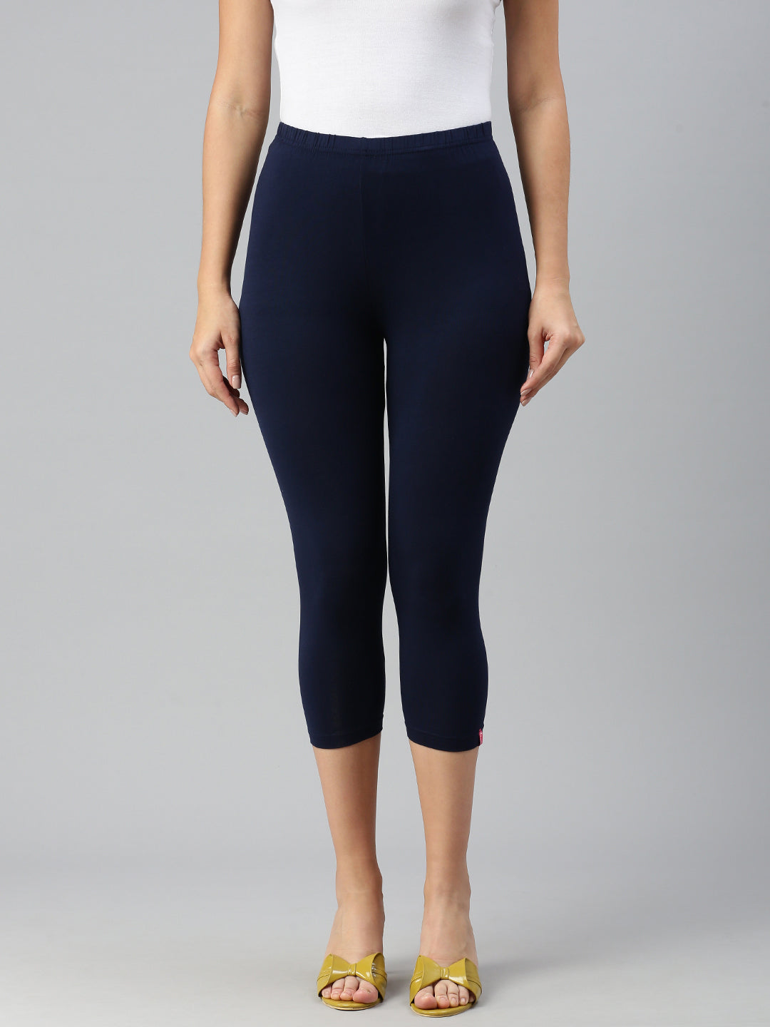 Prisma | Leggings capri-Navy Leggings