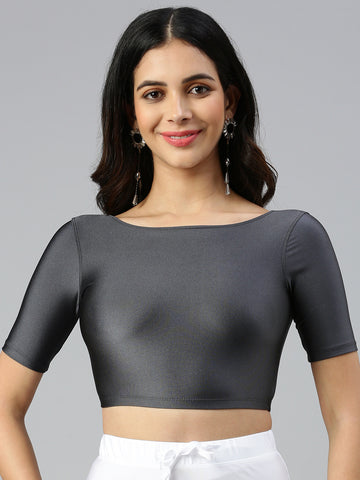 Blouse Regular Sleeve-Slate