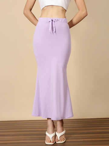 Cotton Saree Shaper-Lavender