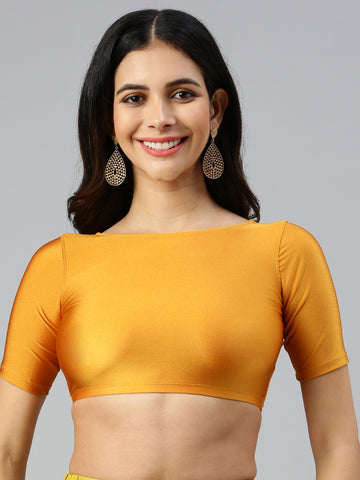 Blouse Regular Sleeve-Mustard