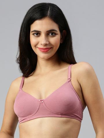 Tee Fit ( Moulded Concealed Kurthi / T-Shirt Bra)-Mauve