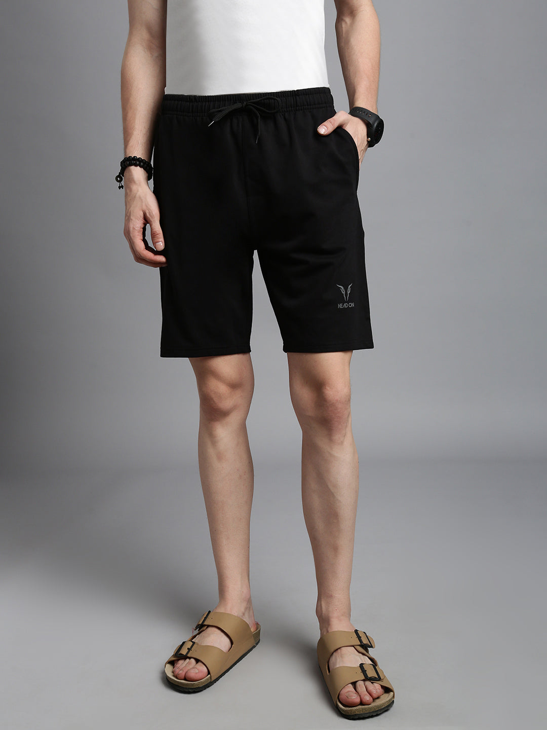 Prisma | Milano Bermudas-Black Athleisure