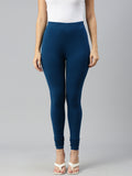 Prisma | Churidar Leggings-Teal Leggings