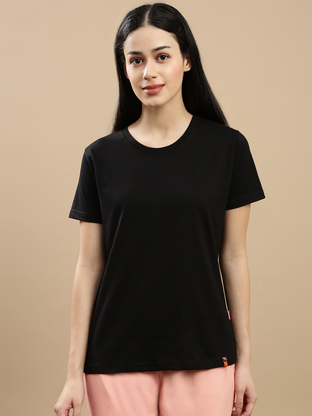 Prisma | Basic Tee-Black Athleisure