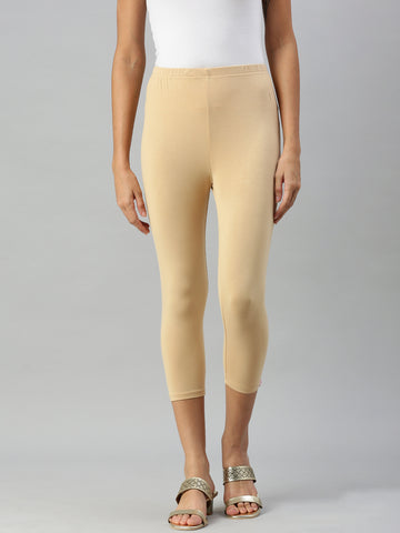 Leggings capri-Deep Skin