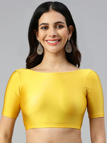 Blouse Regular Sleeve-Yellow Gold