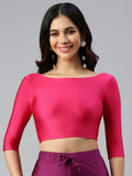 Prisma | Blouse Elbow Sleeve-Strawberry Blouse