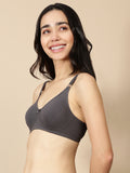 Prisma | Daily Fit(Moulded Basic Bra)-Slate Lingerie
