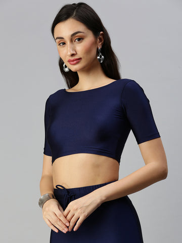 Blouse Regular Sleeve-Navy