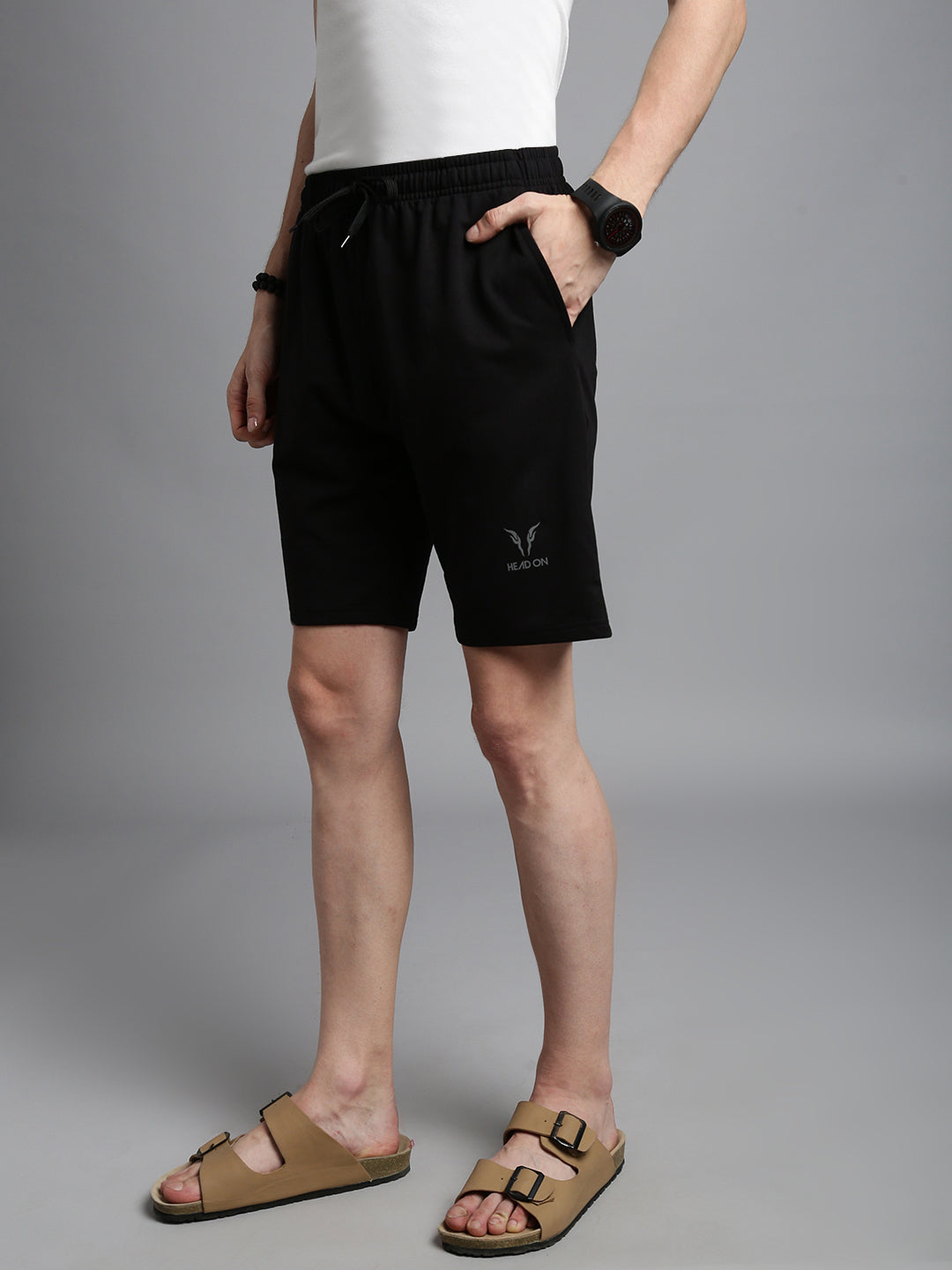 Prisma | Milano Bermudas-Black Athleisure