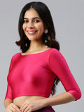 Prisma | Blouse Elbow Sleeve-Strawberry Blouse