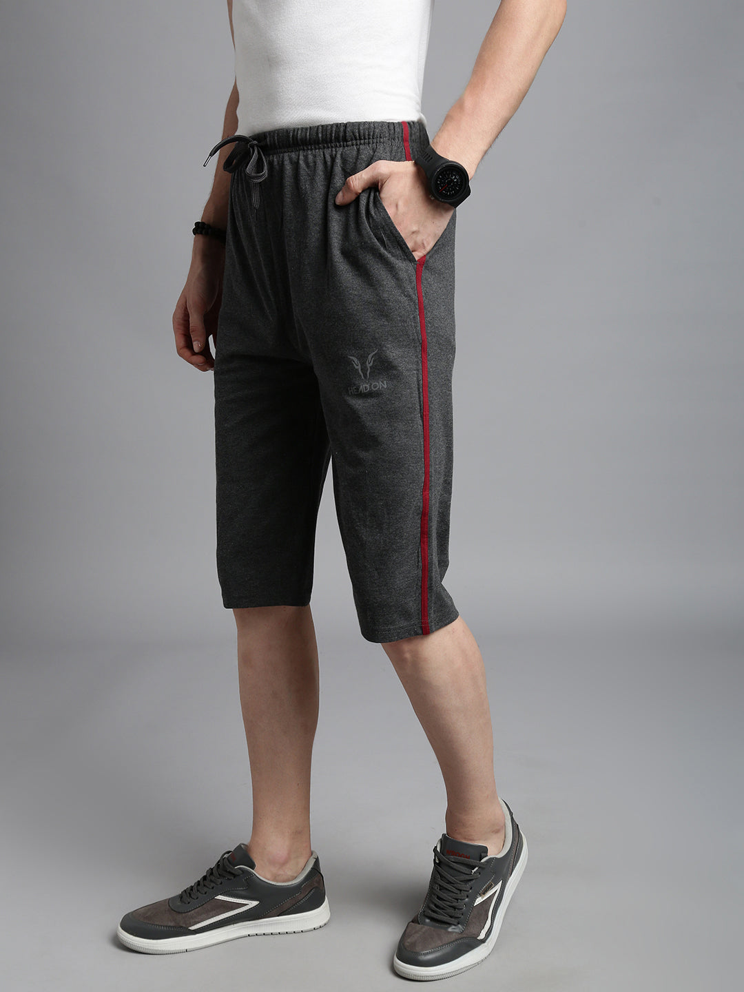 Prisma | Capri-Charcoal Melange Athleisure
