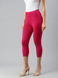 Prisma | Leggings capri-Magenta Leggings