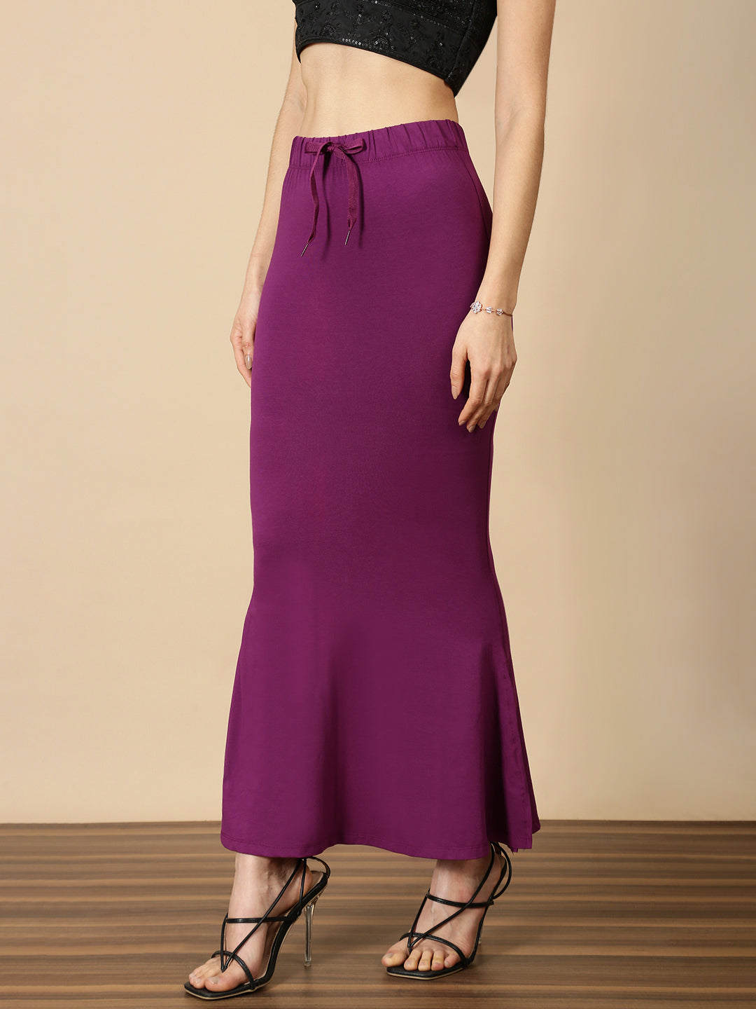 Prisma | Cotton Saree Shaper-Plum Inner Wear