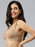Prisma | Body Fit ( Moulded Encircle Bra)-Nude Lingerie