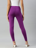 Prisma | Ankle Leggings-Violet Leggings