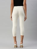 Prisma | Leggings capri-Cream Leggings
