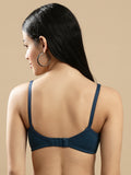 Prisma | Body Fit ( Moulded Encircle Bra)-Teal Lingerie