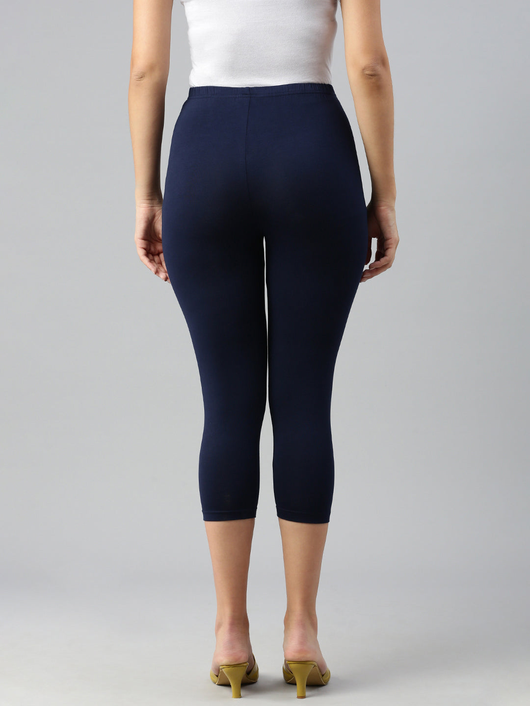 Prisma | Leggings capri-Navy Leggings