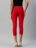 Prisma | Leggings capri-Apple Red Leggings