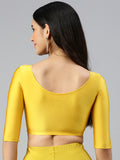 Prisma | Blouse Elbow Sleeve-Yellow Gold Blouse