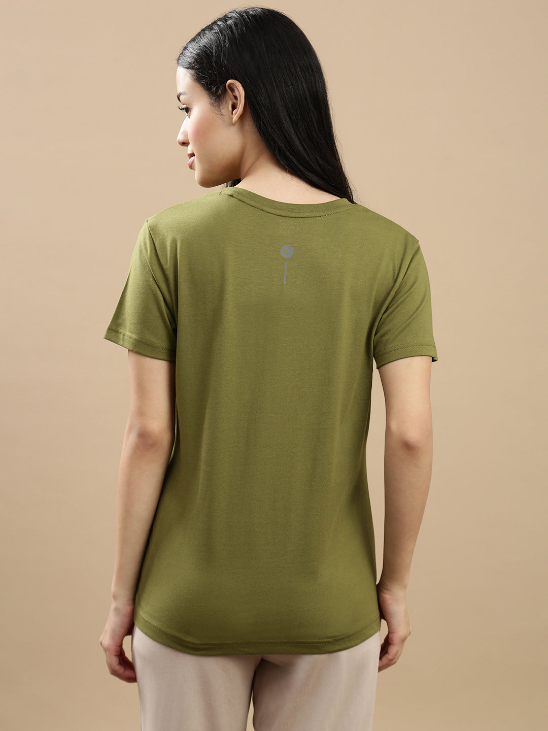Prisma | Basic Tee-Olive Athleisure