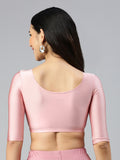 Prisma | Blouse Elbow Sleeve-Rose Gold Blouse