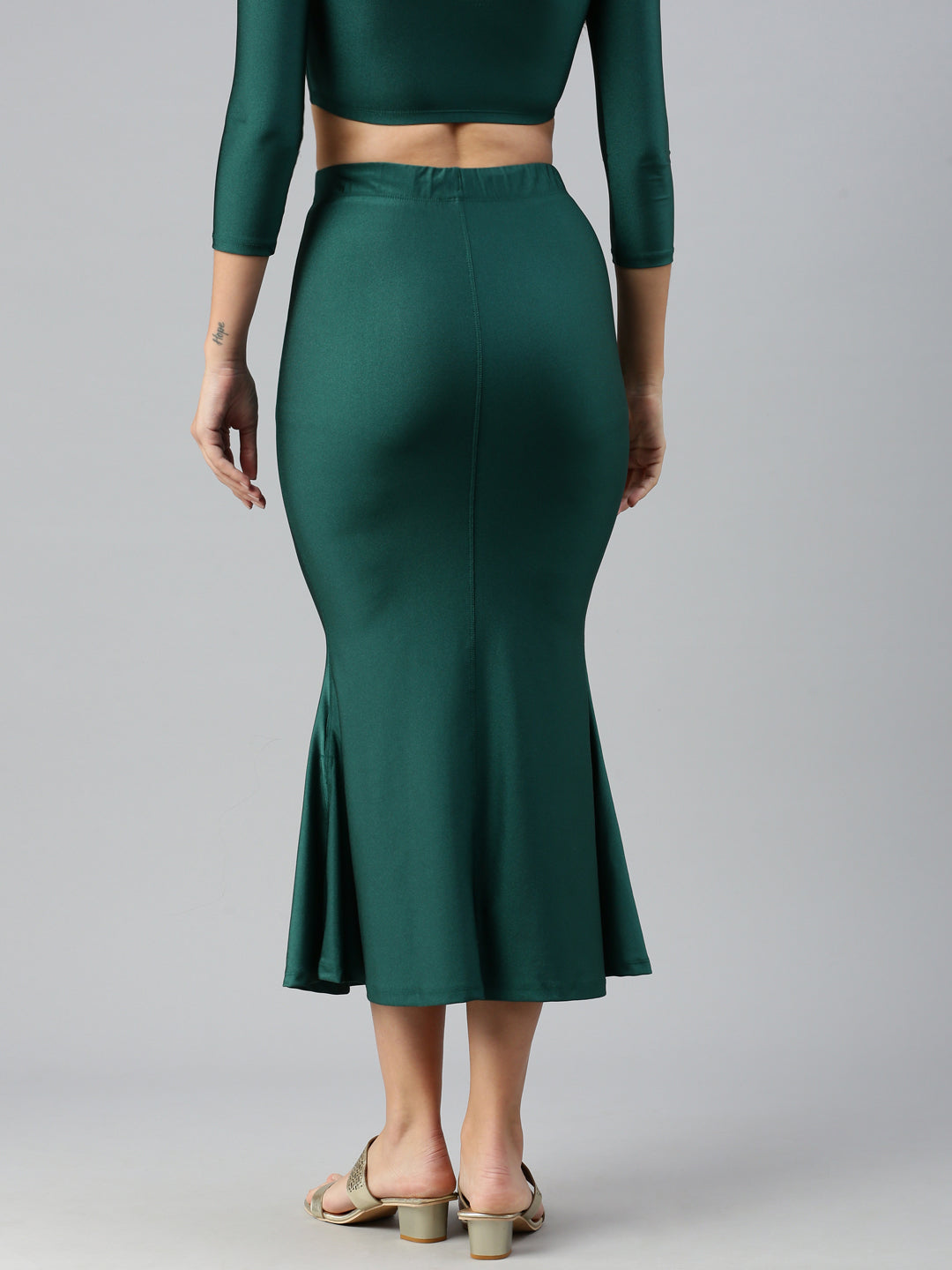 Prisma | Saree Shaper-Bottle Green Inner Wear