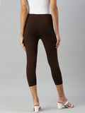 Prisma | Leggings capri-Brown Leggings