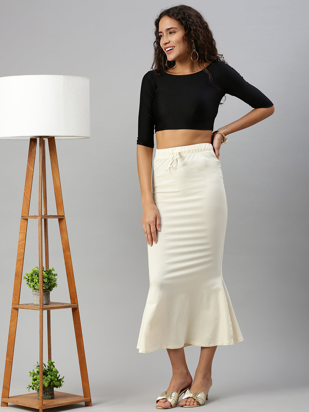 Prisma | Blouse Elbow Sleeve-Black Blouse