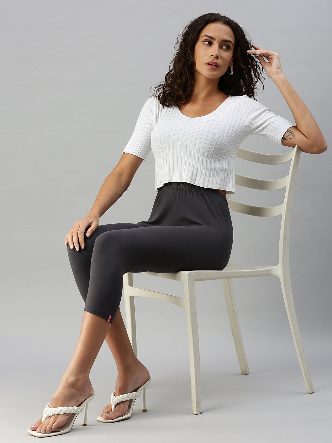 Prisma | Leggings capri-Slate Leggings