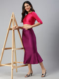 Prisma | Blouse Elbow Sleeve-Strawberry Blouse