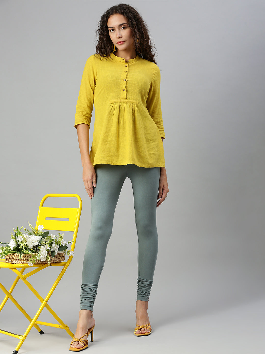 Prisma | Churidar Leggings-Arctic Leggings