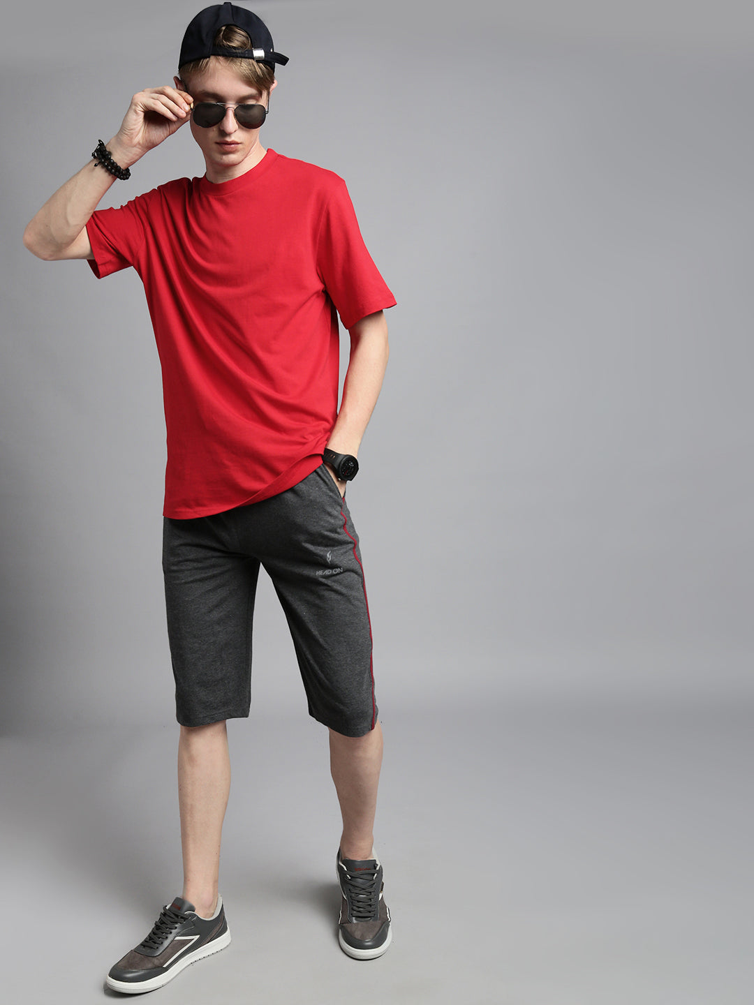 Prisma | Capri-Charcoal Melange Athleisure