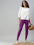 Prisma | Ankle Leggings-Violet Leggings